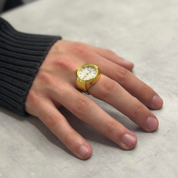 Unique gold watch MENS2 - Picture 2 of 5